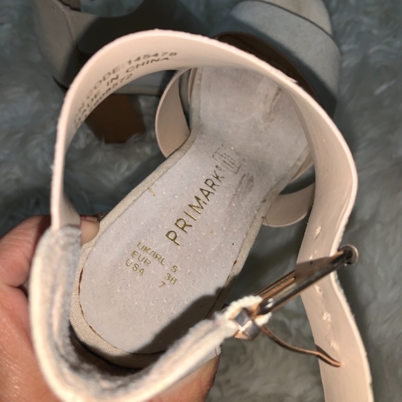 Cream Color Spring Sandal heels from PRIMARK - Picture 4 of 4